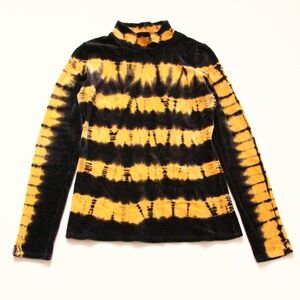 Proenza Schouler Tie-Dye Velvet Turtleneck